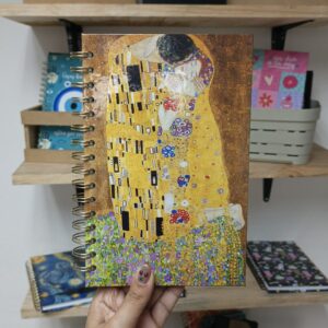 Libreta El Beso Hojas Blancas