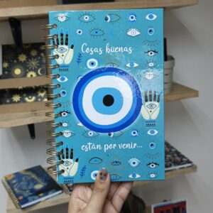 Libreta Ojo Turco Hojas Blancas