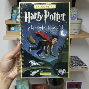 Libreta Harry Potter y La Piedra Filosofal Hojas Blancas