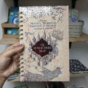 Libreta Mapa del Merodeador Hojas Blancas