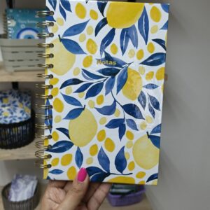 Libreta Limones Hojas Blancas