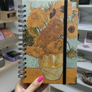 Libreta Girasoles Hojas Blancas