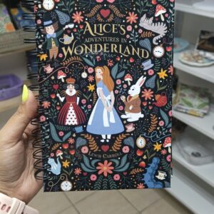 Libreta Alicia en el país de las maravillas